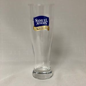 🆕 Samuel Adams Seasonal Brew Tall Pint Glass Pilsner Classic Beverage Drinkware